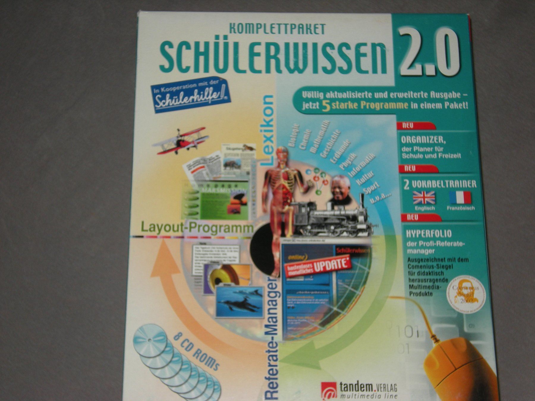 Software: Schulsoftware  Win 95- XP ( Läuft auf win 10 ) – Nuovo (secondo la descrizione) da Schönenbuch venduto da Mobbi72