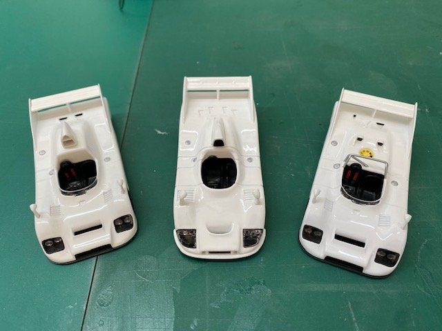 Porsche Modellini d'auto: 3 Porsche "White Body" 1/43 – Usato da Urtenen-Schönbühl venduto da Fly67