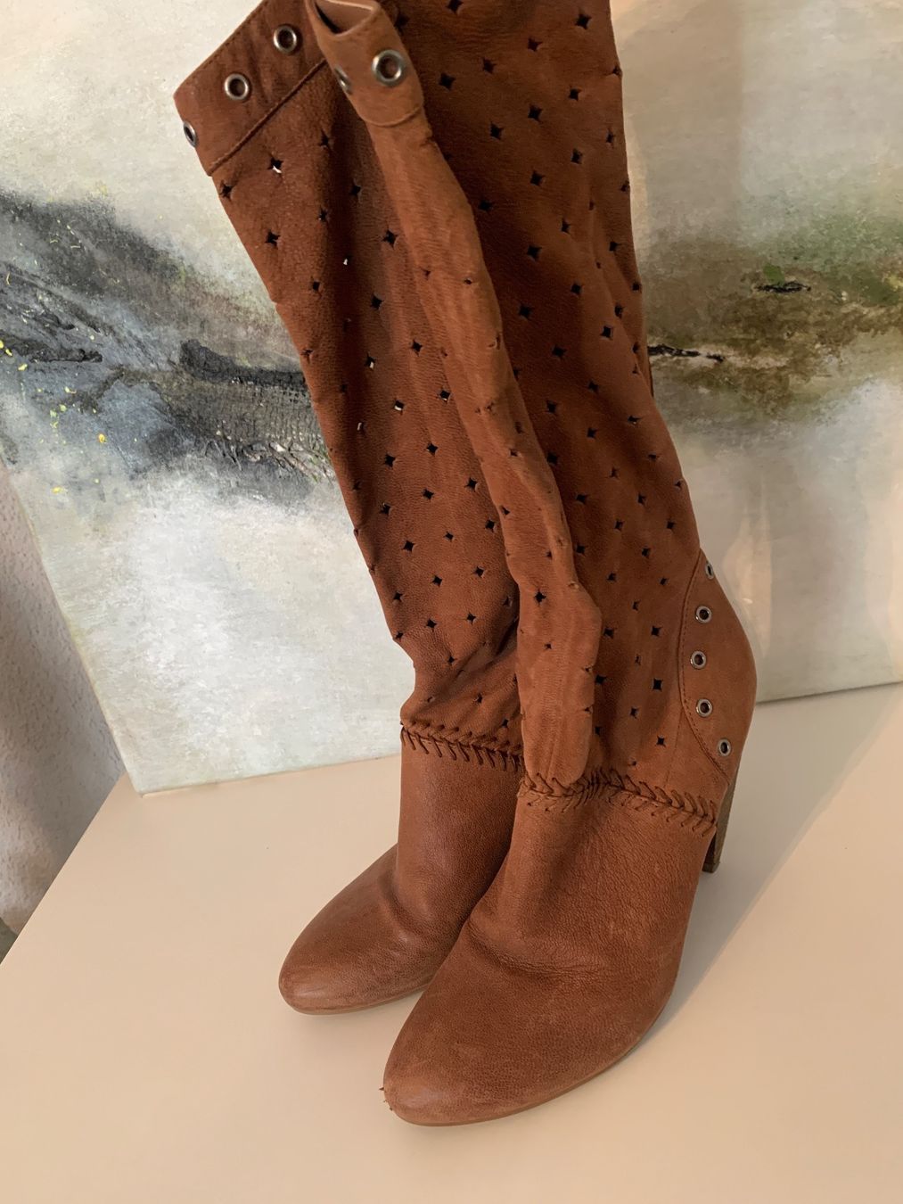 Guess Scarpe da donna: Guess Cowboy Stiefel mit Cutouts, 38 – Usato da Wallisellen venduto da preloved.fastfashion 1