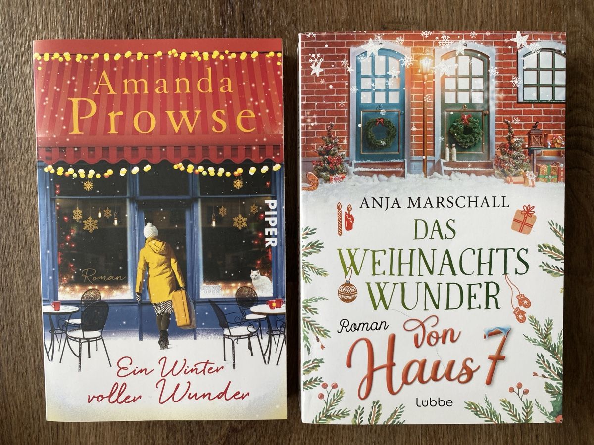 Libri: 2 Winterliche Romane: Amanda Prowse, Anja Marschall, – Usato da Schlosswil venduto da maga09
