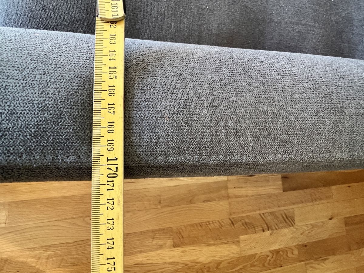 Divani: Schlafsofa grau mit Schlaffunktion 170 cm Breite – Usato da Bachenbülach venduto da LarissaLaruss 5