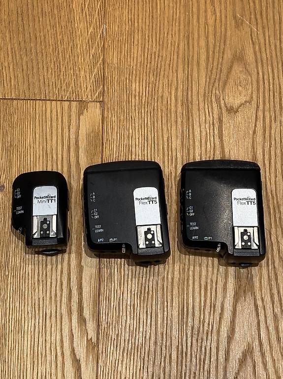 Flash: PocketWizard Set für Nikon  1x MiniTT1 & 2x FlexTT5 – Usato da Baar venduto da bobo_97