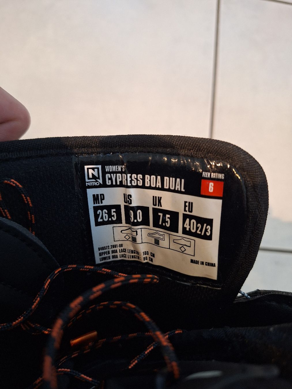 Snowboard Nitro Scarpe da donna: Nitro Snowboardschuhe - Damen Grösse 39 – Usato da Zürich venduto da CheyenneG00 4