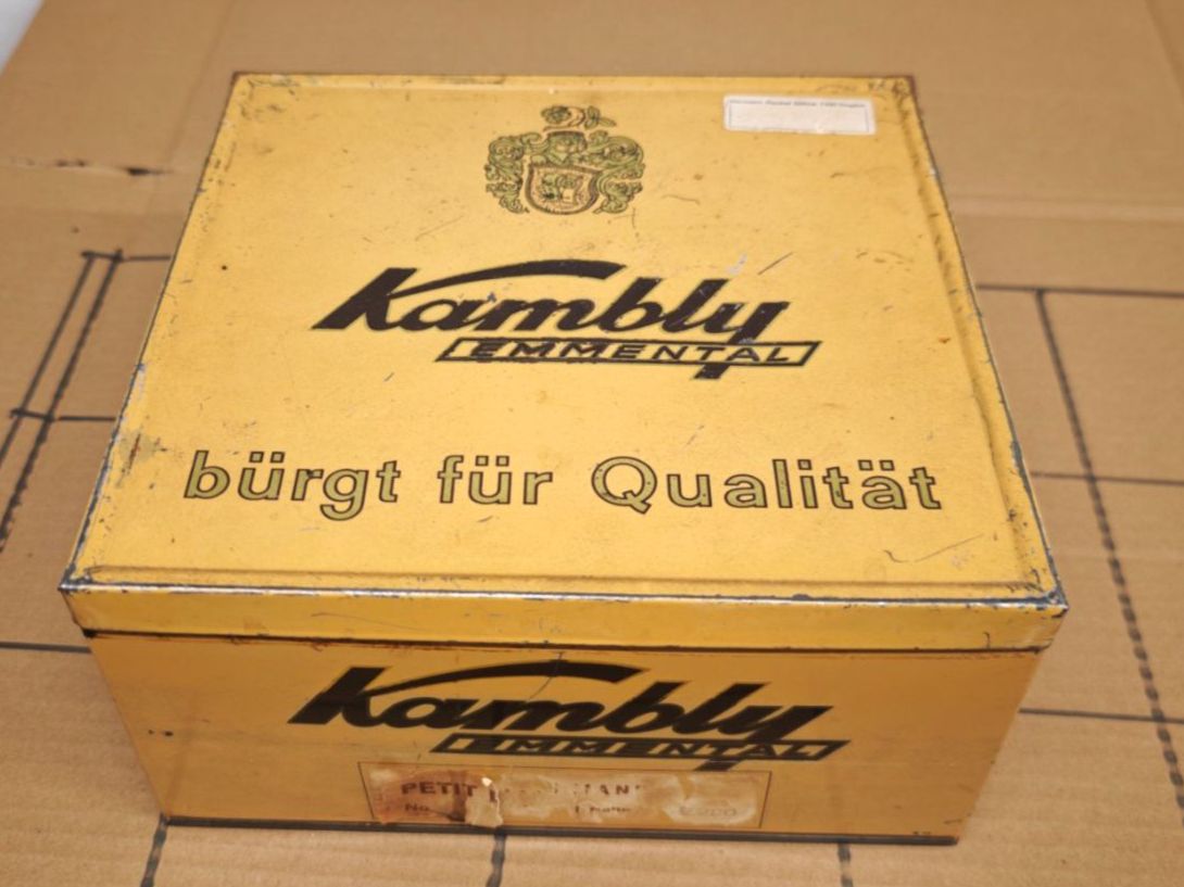 Kambly Barattoli: Wunderschöne alte Kambly Keks Dose – Usato da Gelterkinden venduto da MYSTOREFORYOU4460
