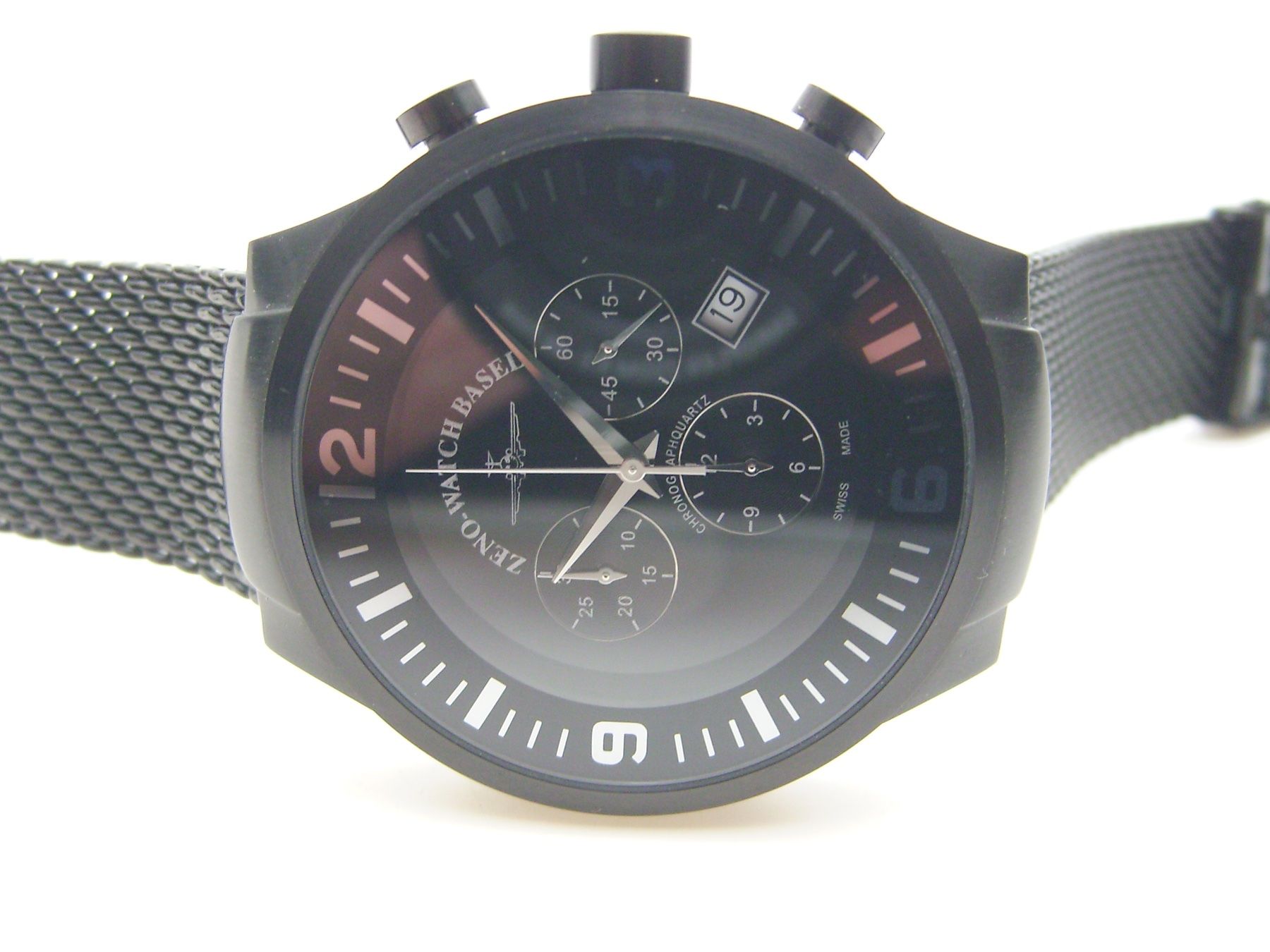 Zeno Orologi: Neuer  ZENO-WATCH BASEL, Pilot Super Oversized Chrono – Nuovo e nell'imballaggio originale da Mels venduto da niezie2002 3