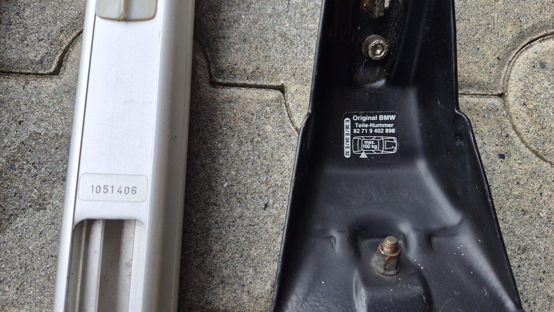 Portapacchi: BMW Profil 2000 Dachträger, E32, E34, E38 82 71 9 402 898 – Usato da Rothenburg venduto da Autoliterature 2