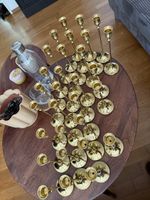 Kerzenständer Set Gold/Messing Set - 30 Stück 