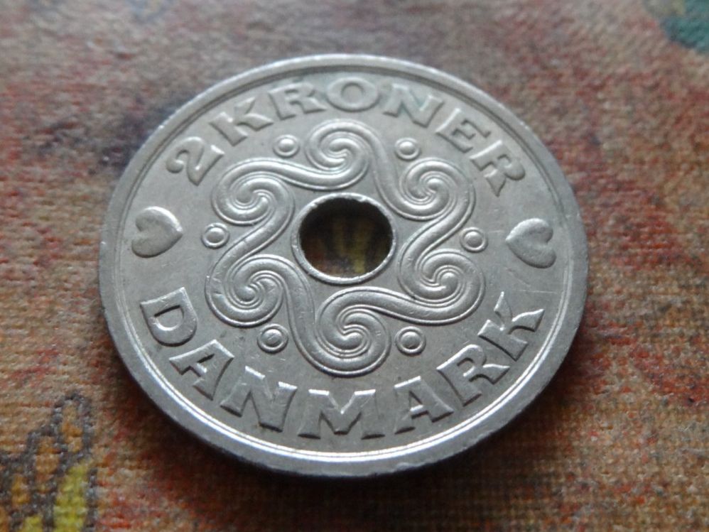 Tutti le monete: DANEMARK  2  Kroner  1997  (Z) – Usato da Romanel-sur-Lausanne venduto da Swift13 1