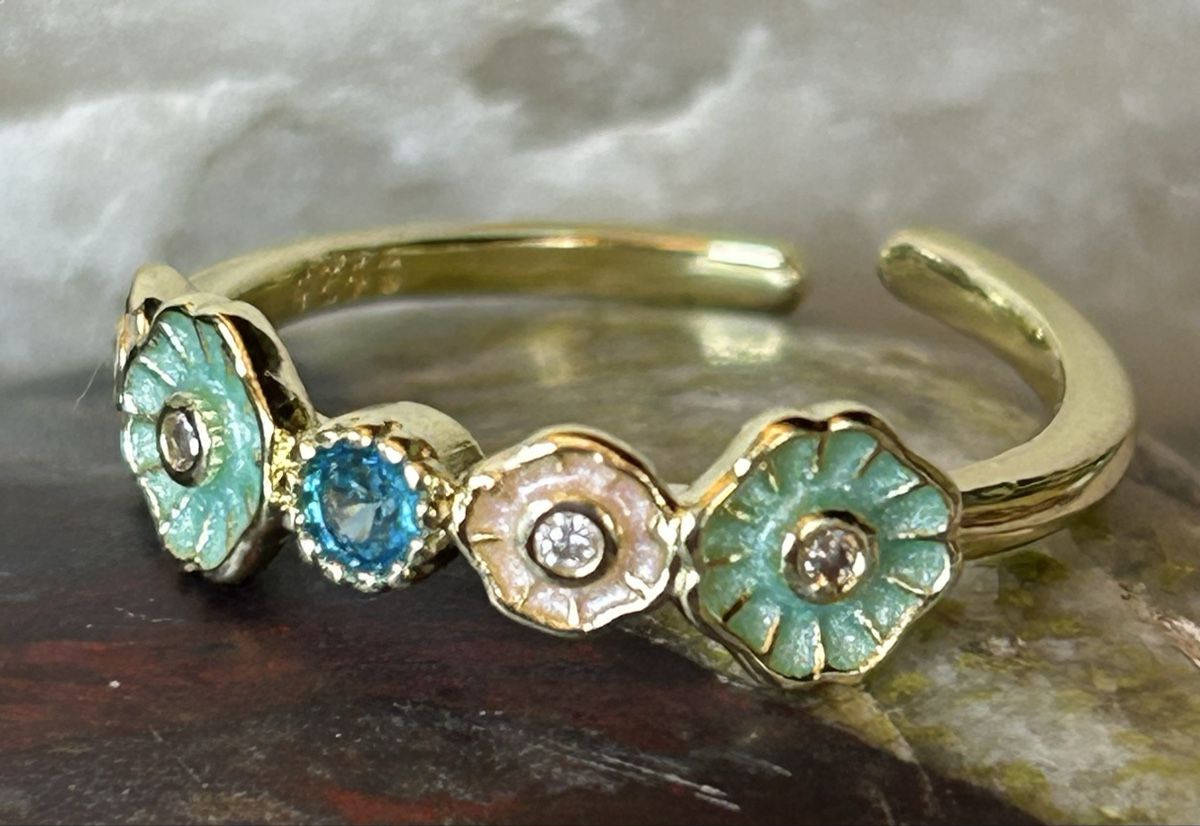 Ringe: Finger Ring. Sllber925, vergoldet – Neu (gemäss Beschreibung) aus Rekingen AG von Olgamurga 4