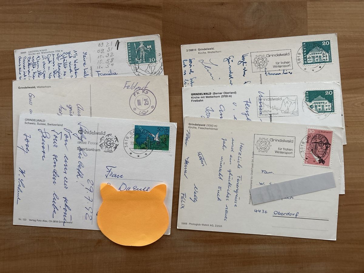 Cartoline postali: AK von Grindelwald – Usato da Rümlang venduto da Kartenpost1 1