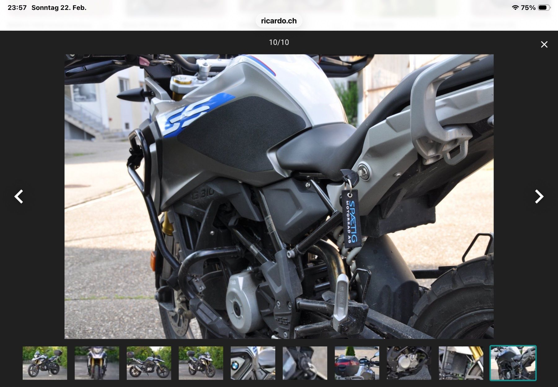 BMW Touring: BMW G310 GS – D'occasion à Bassersdorf par Romanmo 5