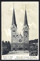 AK Olten, Partie an der Kirche, 1911