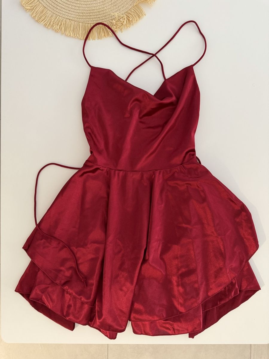 Vestiti: Women Red Dress Size S – Nuovo (secondo la descrizione) da Gränichen venduto da Domsiiiii 1