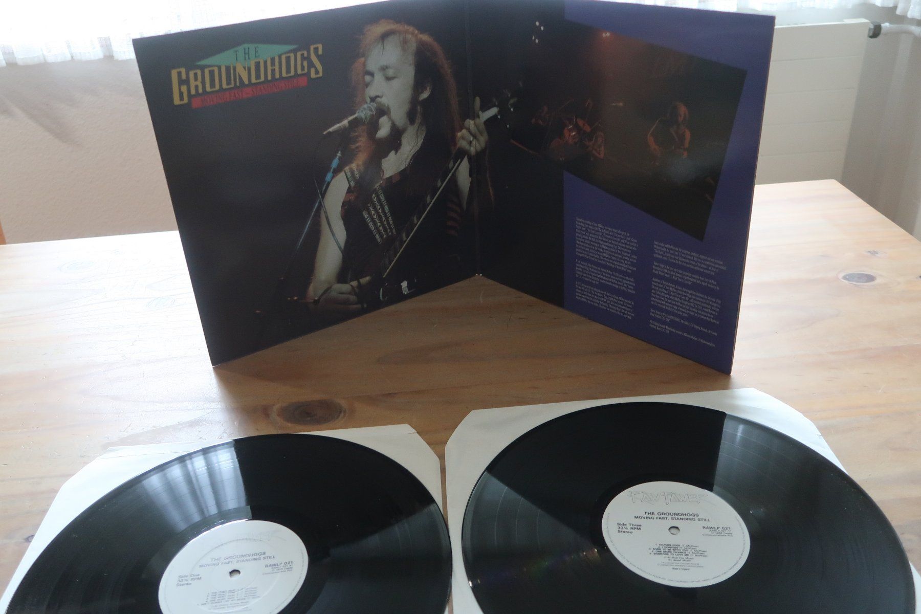 Dischi in vinile: THE GROUNDHOGS - MOVING FAST - STANDING STILL - 2x VINYL LP – Usato da Basel venduto da Patiscat 5