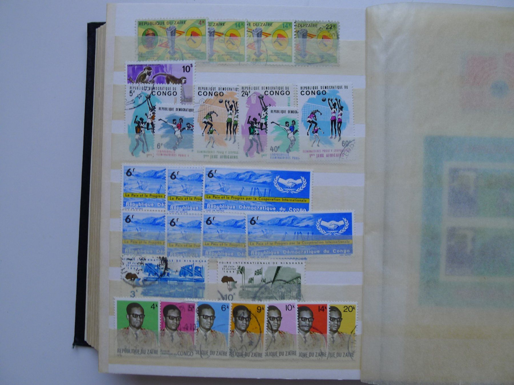 Tutti i francobolli: Album mit Briefmarken von Kongo – Usato da Dagmersellen venduto da q1w2e3r4 6