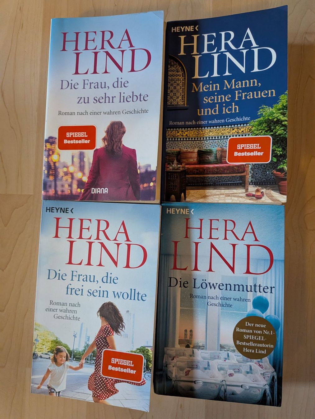 Bücher: Hera Lind Romane 4 Stk guter Zustand – Gebraucht aus Einsiedeln von Nadin27