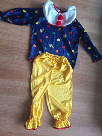 Fasnachtskleid Clown 110/116