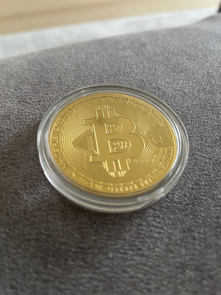 Bitcoin Münze / Medaille vergoldet für Sammler & Kryptofans (Neu und  originalverpackt) in Romanshorn für CHF 1.8 – mit Lieferung auf Ricardo  kaufen