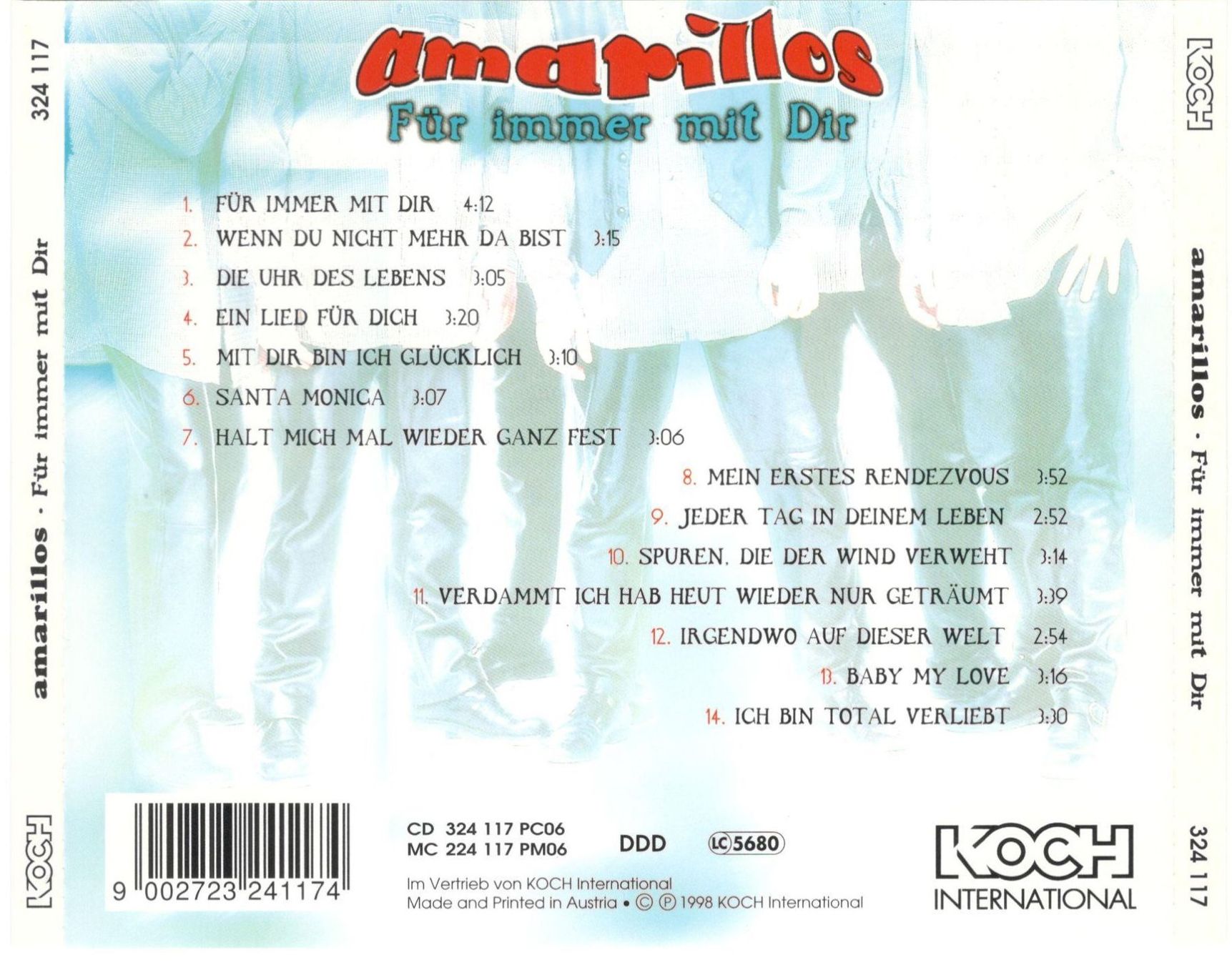 CDs: Amarillos CD Für immer mit Dir – Gebraucht aus St. Margarethen TG von ursk10 1