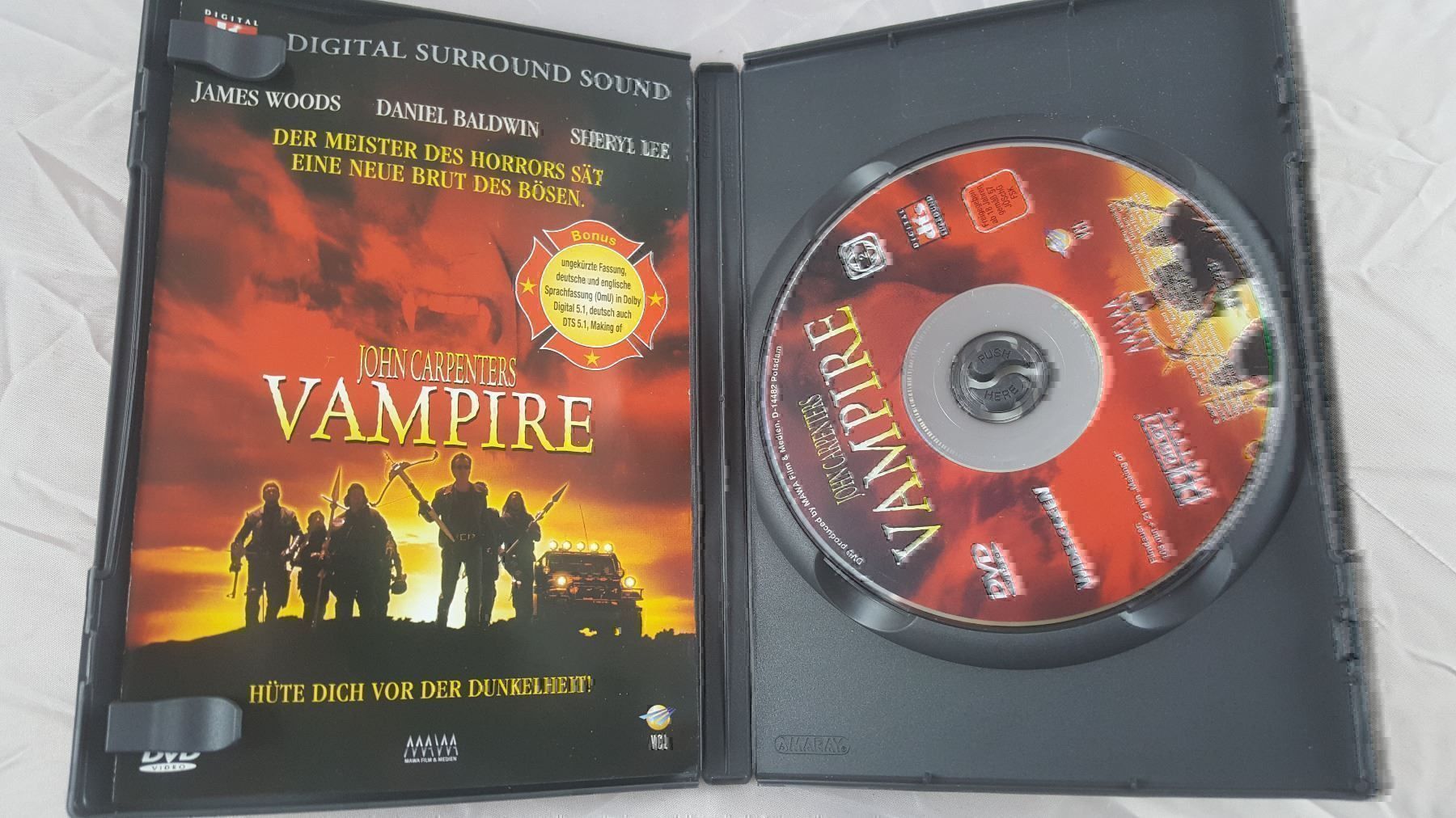 Tutti i DVDs: DVD John Caprenters Vampire – Usato da Dierikon venduto da tasticfantastic 2
