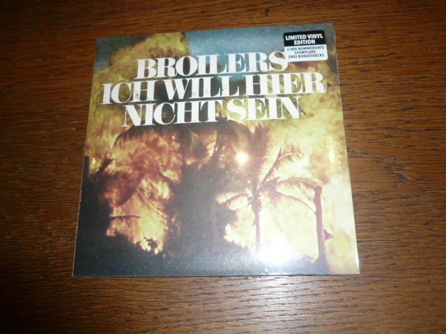 Dischi in vinile: BROILERS Ich Will Hier Nicht Sein 7" SINGLE - verschweisst ! – Nuovo e nell'imballaggio originale da Zofingen venduto da mooni89