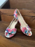 Peter Kaiser Damenschuhe Gr. 38 Blumenmuster