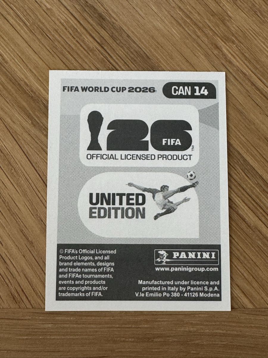 Panini Carte collezionabili: Panini 2026 CAN 14 – Nuovo (secondo la descrizione) da Grand-Lancy venduto da cyr_n5ky 1