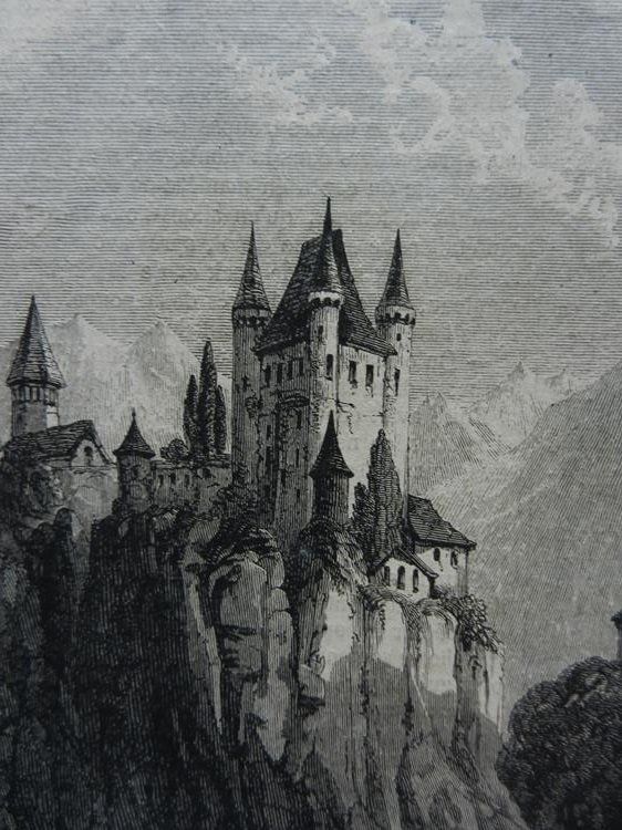 Stiche: Le château de Thun – Gebraucht aus Risch von Rischli15 4