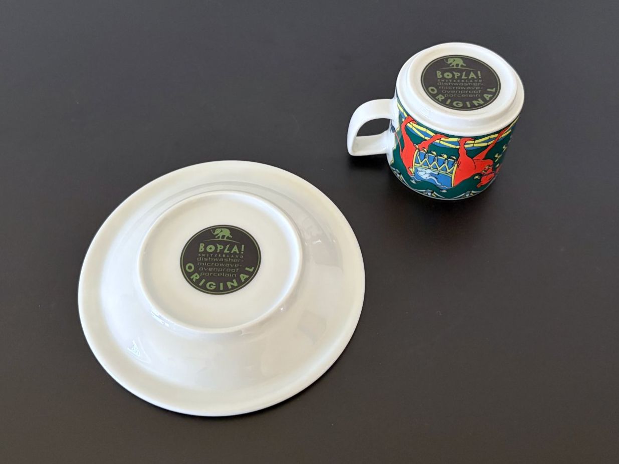 Bopla Tazze: BOPLA Original Espressotasse mit Untertasse – Usato da Birr venduto da Jamonline 2