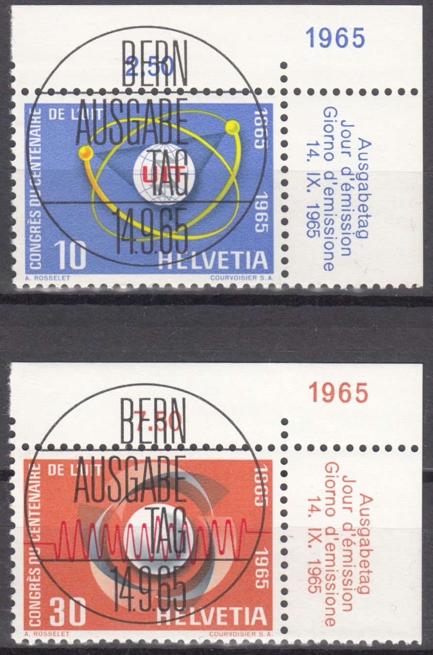 Tutti i francobolli: SBK 436 - 437 mit ET-VST – Usato da Bürglen TG venduto da StampGraf