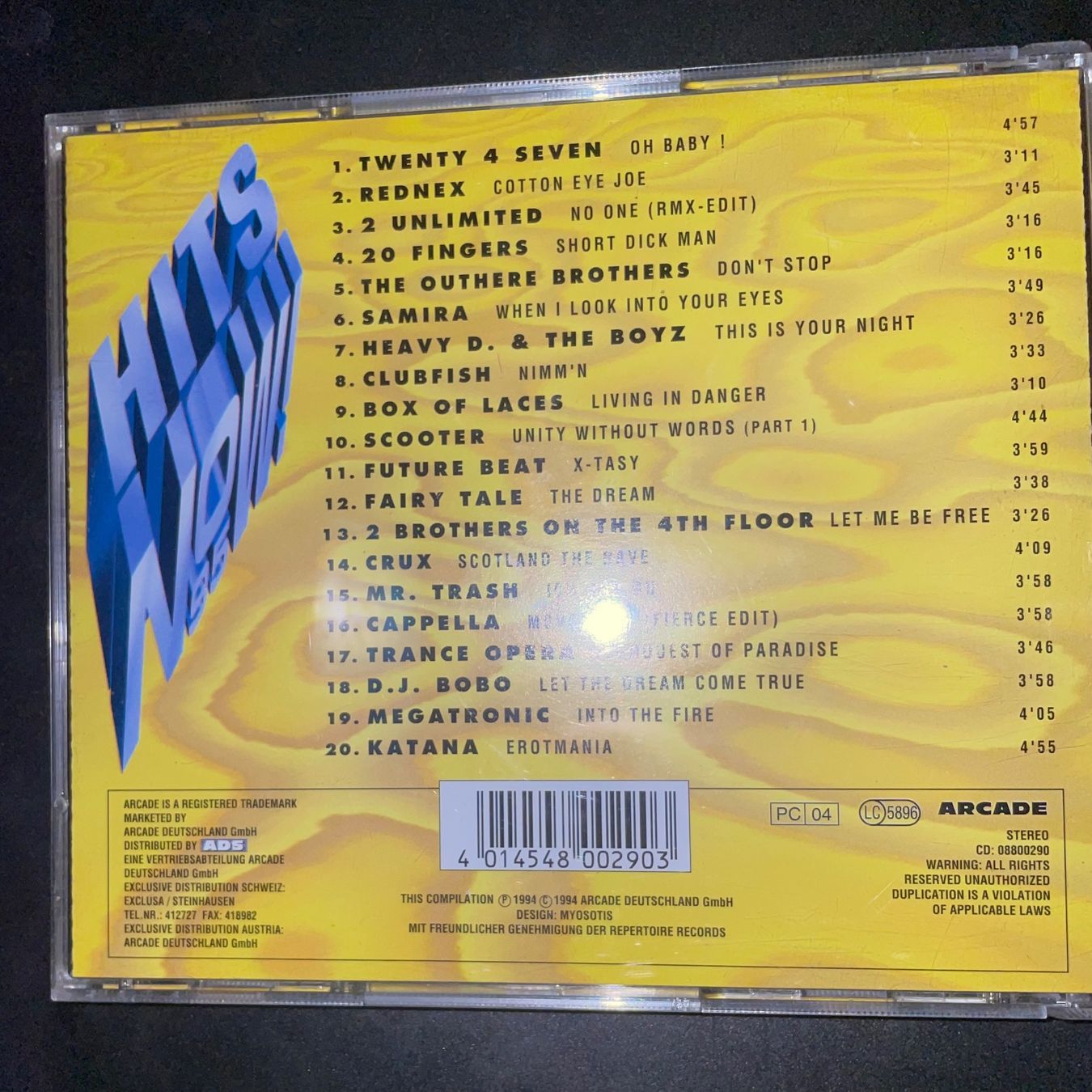 CD: 20 Dance Hits – Usato da Adligenswil venduto da Decor-Tech 1