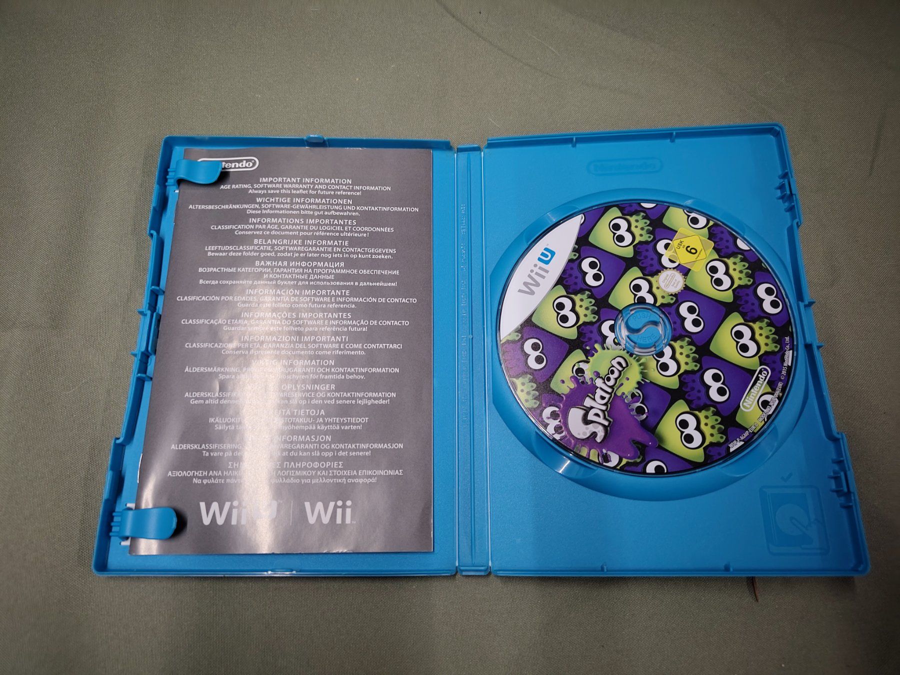 Nintendo Jeux: Jeu WIIu Splatoon – D'occasion à Saxon par dan_drn5 2