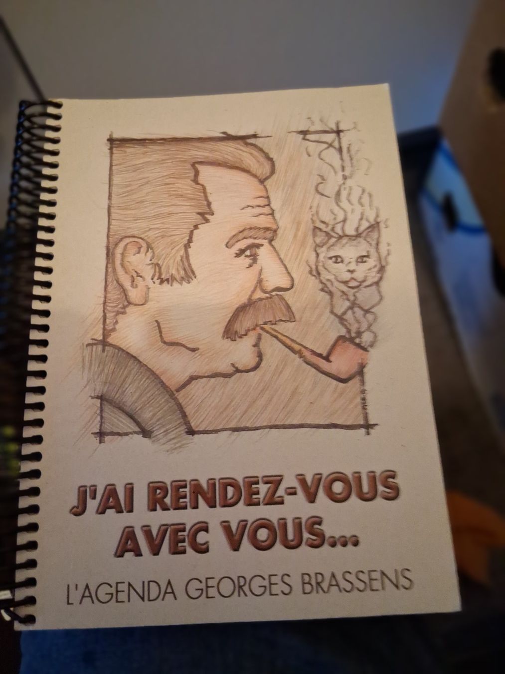 Libri: Agenda Georges Brassens – Usato da Aigle venduto da Marcagapit