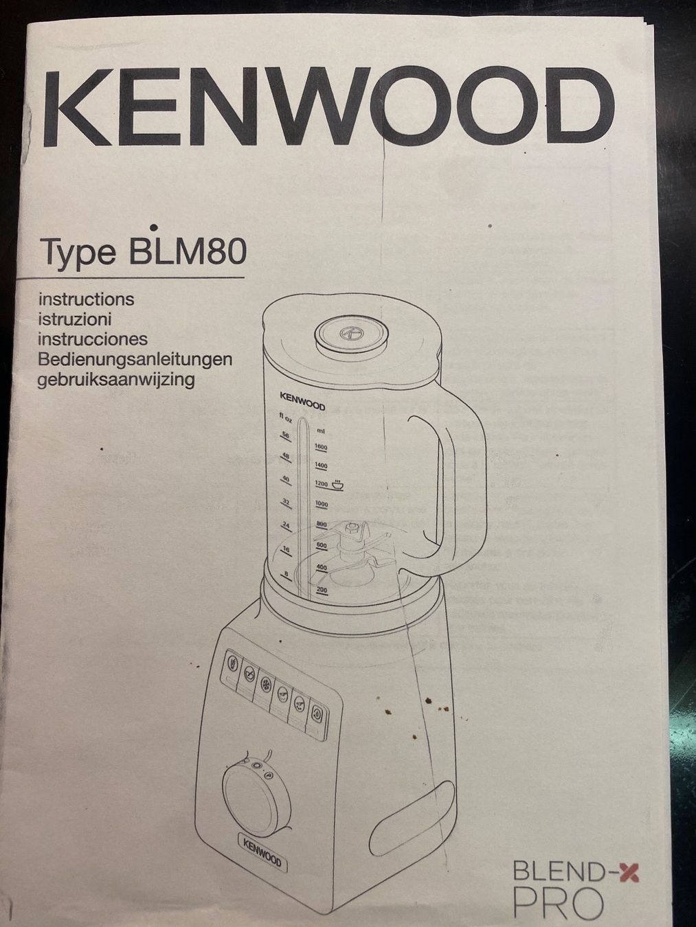 Kenwood Appareils de cuisine: Küchenmixer Kenwood BLM80 – D'occasion à Nesselnbach par dieinsel 3