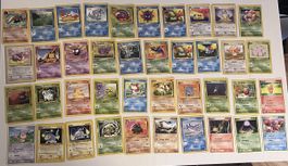 Pokemon Sammlung Base Set, Neo Genesis, Jungle, Fossil