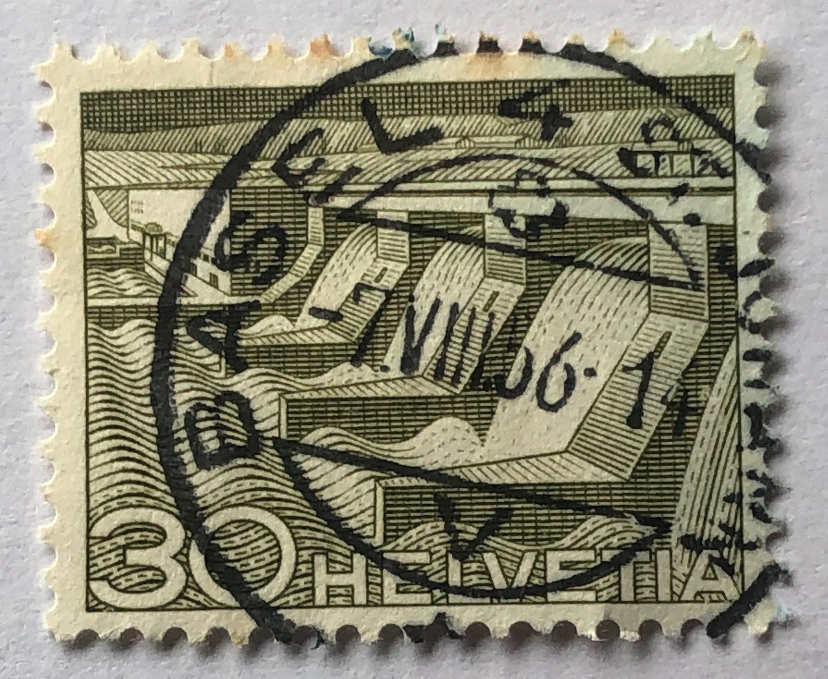 Tutti i francobolli: Nr.303 mit Voll Stempel Basel – Usato da Aarau venduto da Billa007