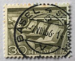 Nr.303 mit Voll Stempel Basel