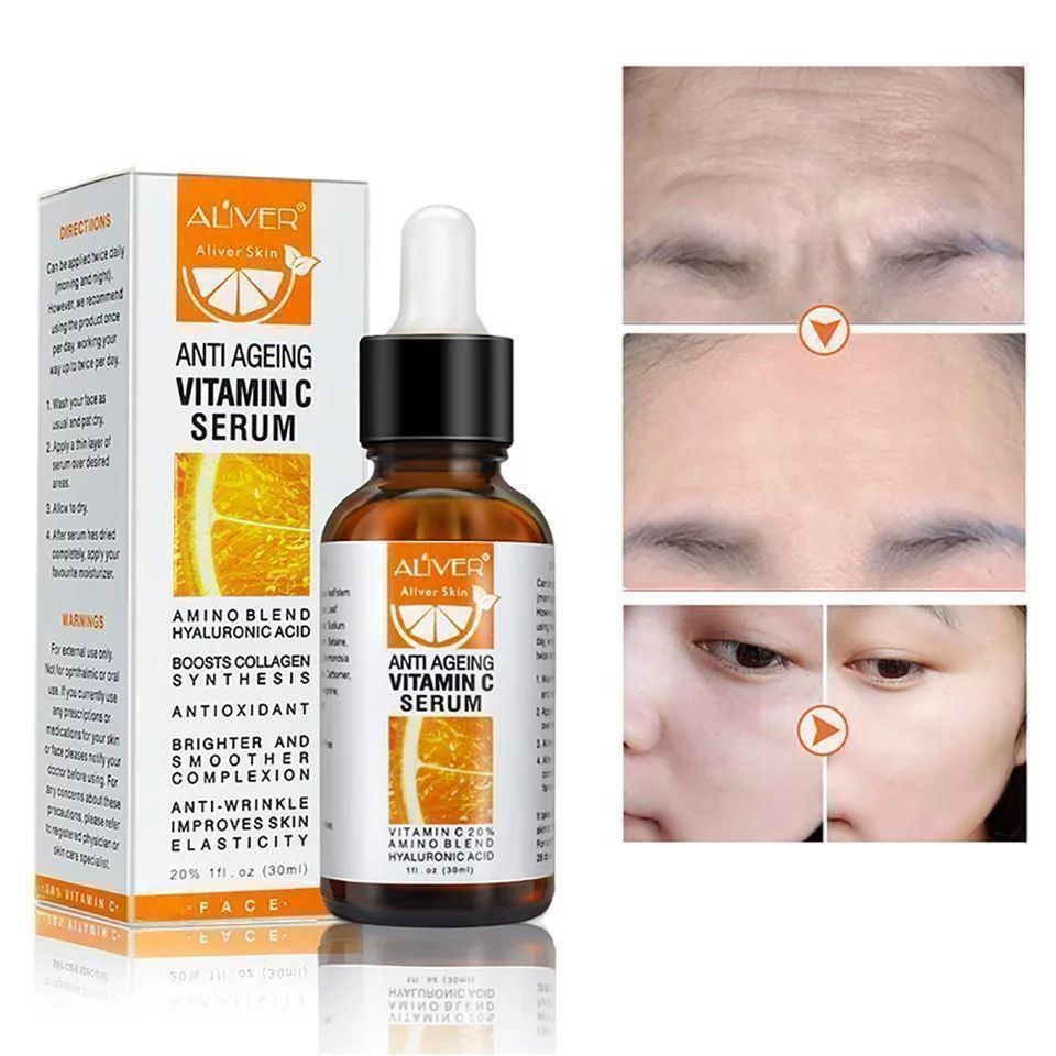 Cura del viso: 2x 30 ml, Vitamin C Gesichts Serum, – Nuovo e nell'imballaggio originale da Winterthur venduto da Neilpryde01 4
