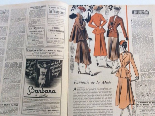 Riviste & Magazine: Journal sur la Mode 1948 – Usato da Genève venduto da edelweiss1900 3