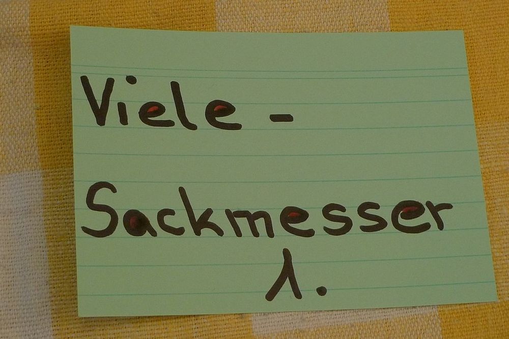 Coltelli tascabile: Viele-Sackmesser! 1. – Difettoso da Bern venduto da bn1640 4