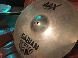Cymbal Sabian AAX Stage Crash 17 Zoll / Schlagzeug