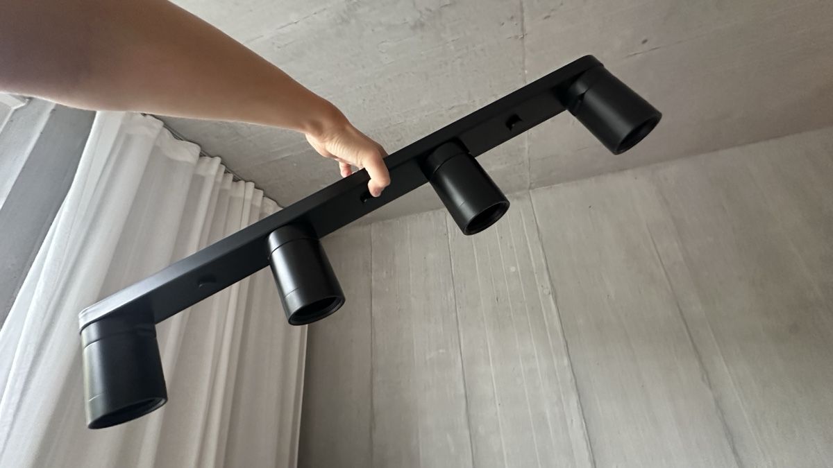 Ikea Lampadari & plafoniere: NYMÅNE Deckenspot / 4 Spots, anthrazit, neu – Nuovo e nell'imballaggio originale da Zürich venduto da lau_llr8
