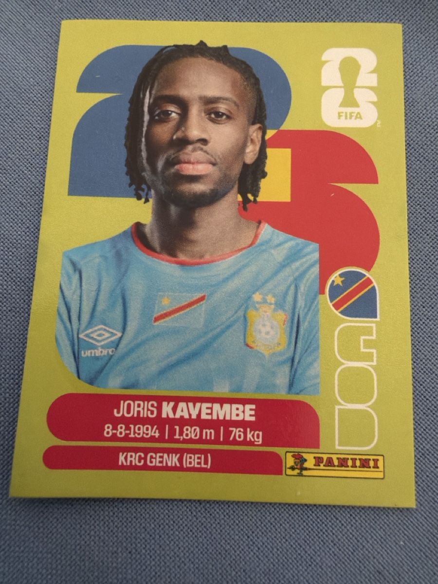 Panini Carte collezionabili: FIFA World Cup 2026 sticker Joris Kavembe Panini – Nuovo (secondo la descrizione) da Therwil venduto da Juliahengaetnee