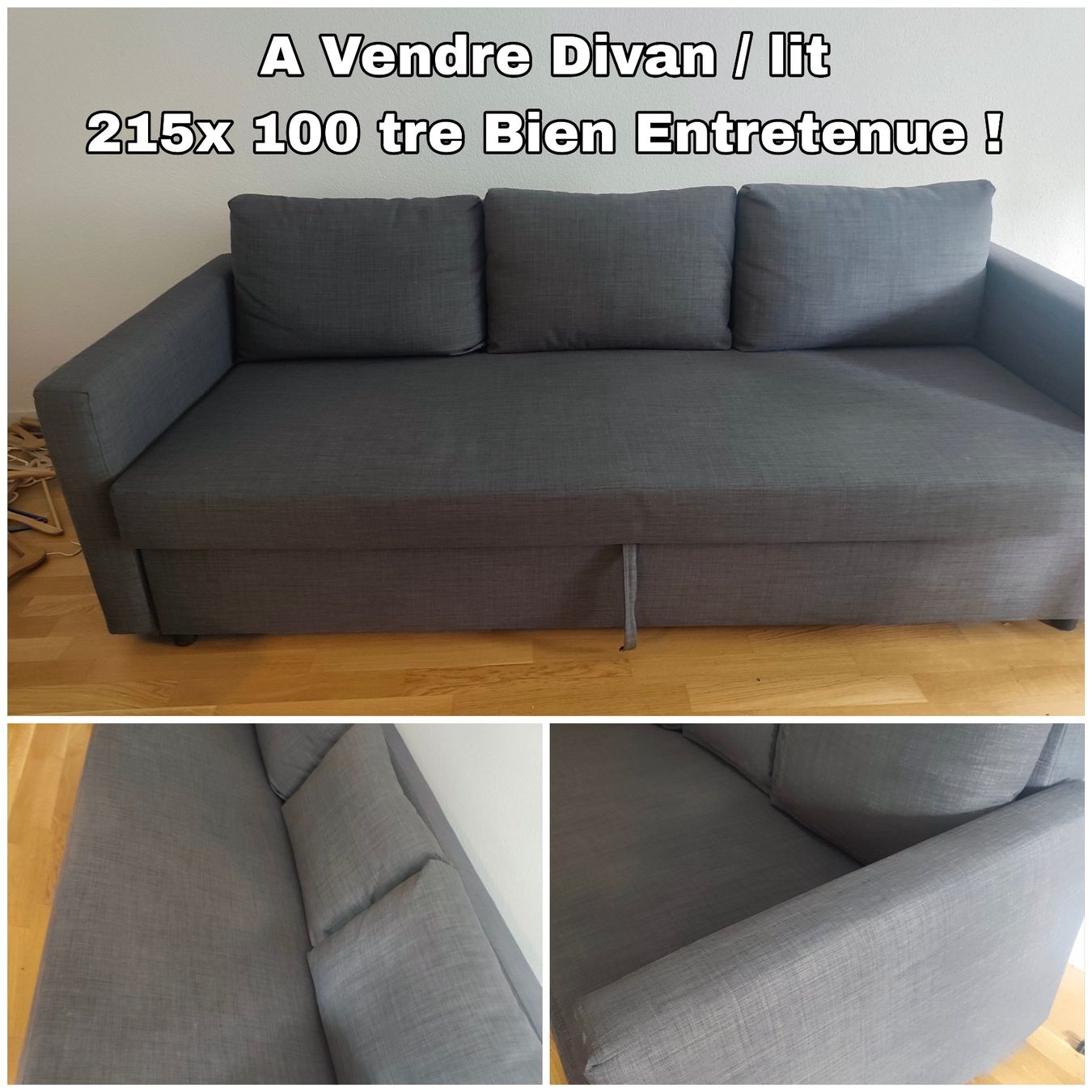 Ikea Divani: Divan /lit – Usato da Biel/Bienne venduto da Leone23 3