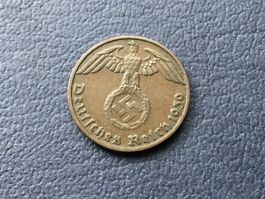 1 Reichspfennig Drittes Reich 1939 B