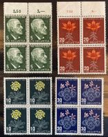 PJ 1947 Viererblock postfrisch (**), SBK 28 Fr.