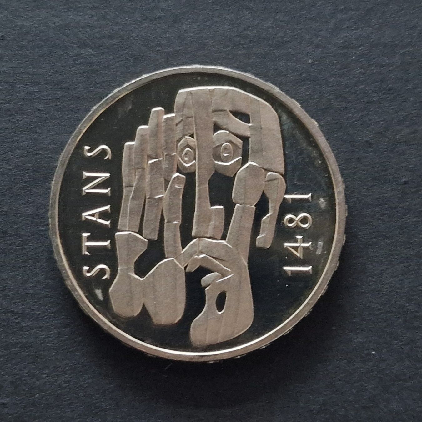 Alle Münzen: CHF 5.- commémorative 1981 Stans – Gebraucht aus Bouveret von psv01 2