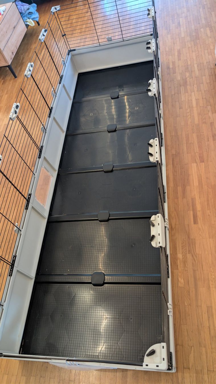 Ferplast Gabbie, trasporto & Sicurezza: Ferplast Käfig Modular 3 + 2 Erweiterungen – Usato da St. Gallen venduto da Tasu27 7