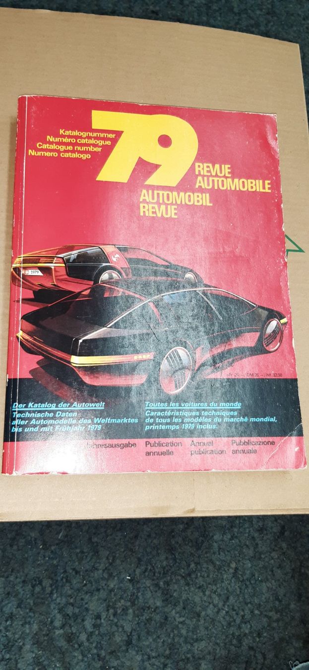 Libri: Automobil Revue Katalog 1979 – Usato da Fehraltorf venduto da STEMAC01TK