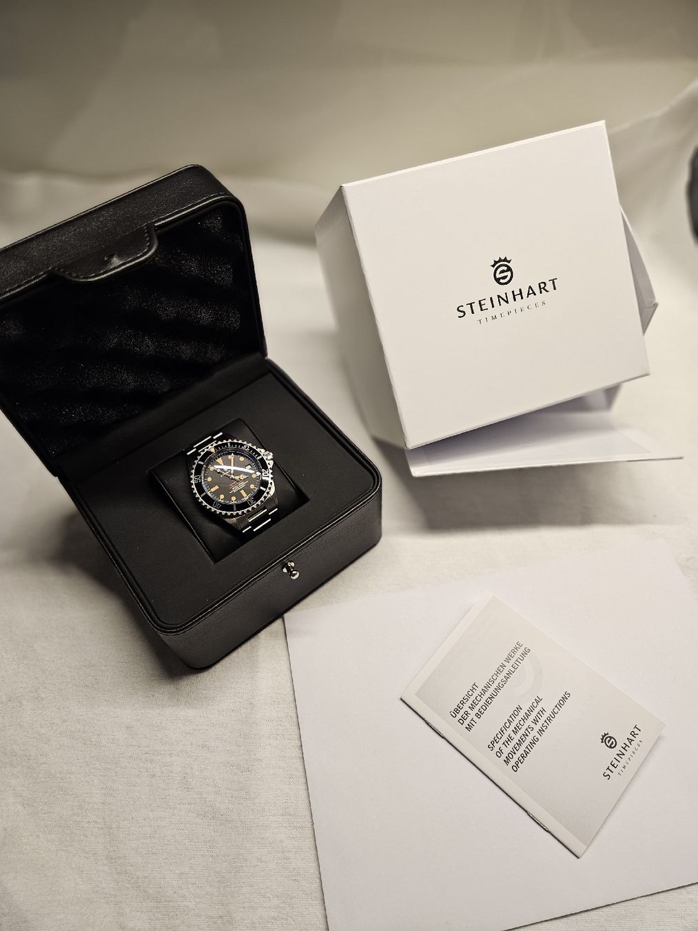 Steinhart Orologi: Steinhart Ocean One RED – Nuovo e nell'imballaggio originale da Bern venduto da XHP 5